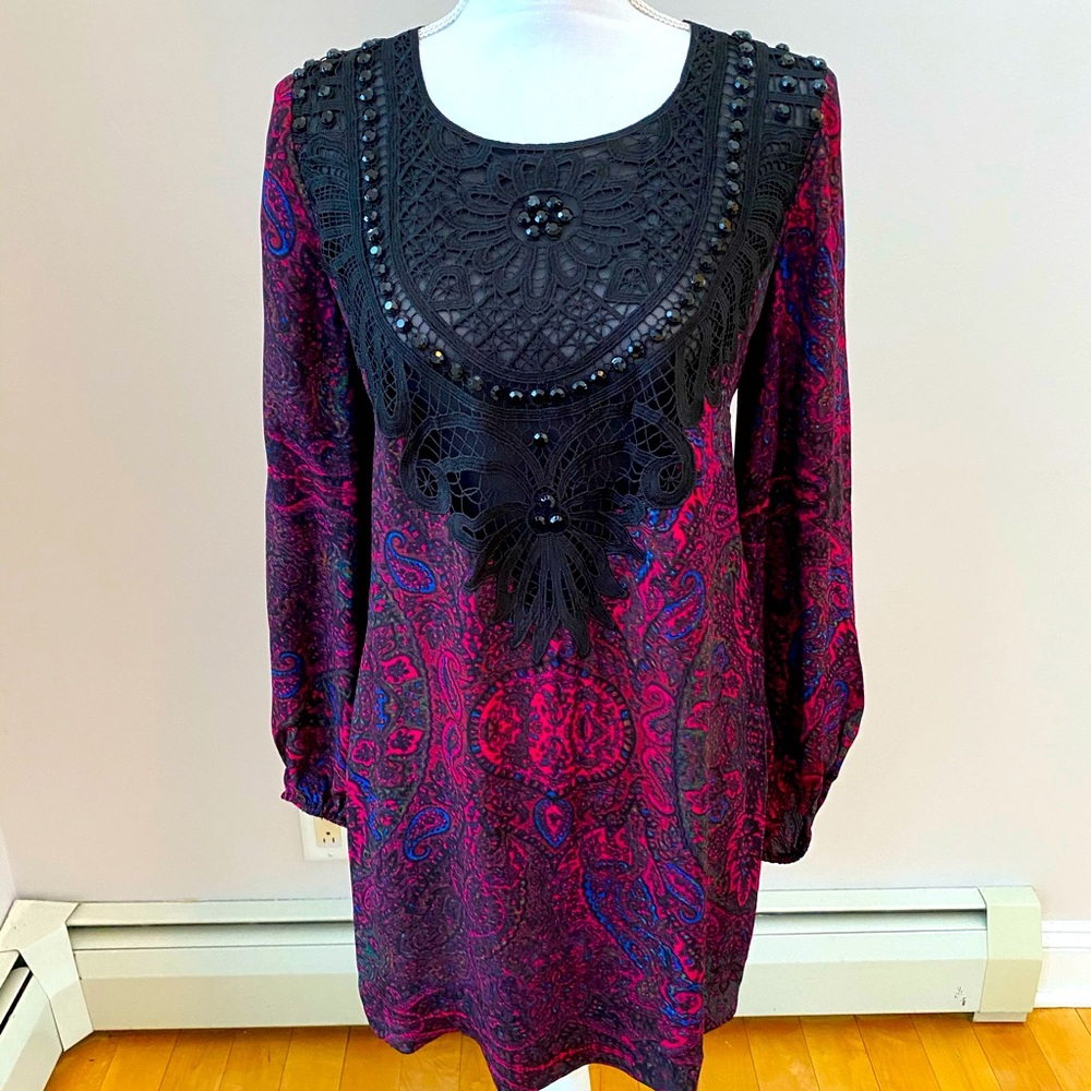 NWOT gorgeous bright design dress/tunic